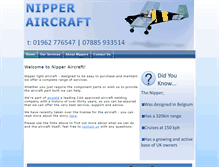 Tablet Screenshot of nipperaircraft.co.uk